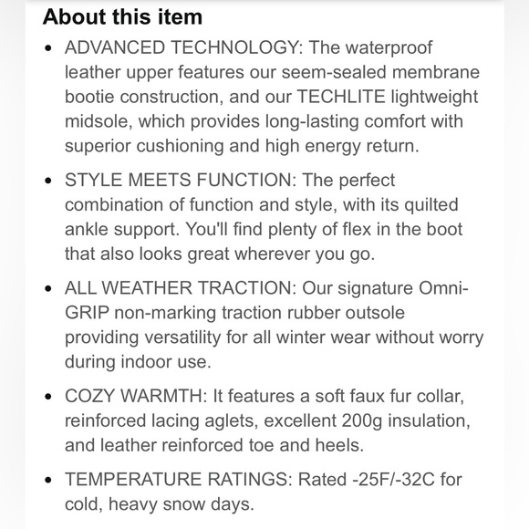 Columbia snow boots - Picture 7 of 7